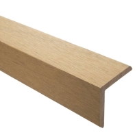 Bergdeck WPC BERGDECK S140 saroktakaró L profil 50 x 50 mm x 2,20 m Sötét tikfa BBK004
