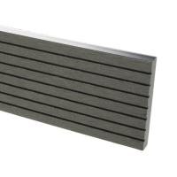 Bergdeck WPC BERGDECK S140 takaró deszka 71 x 11 mm x 2,20 m Szürke BBMS07