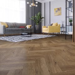 ARBITON AMARON HERRINGBONE ACOUSTIC SPC/vinyl vízálló padló, Georgetown Oak